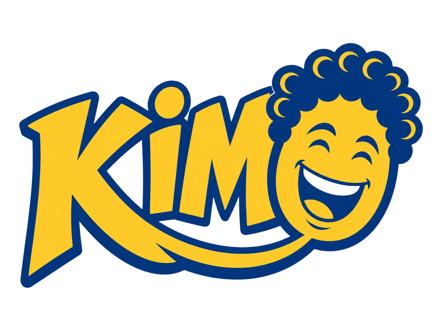 Kimo Wazzan curly hair logo